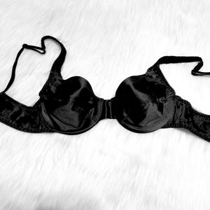 2/$10 Cute & Comfy Black Bra w/Satin-like Sheen!